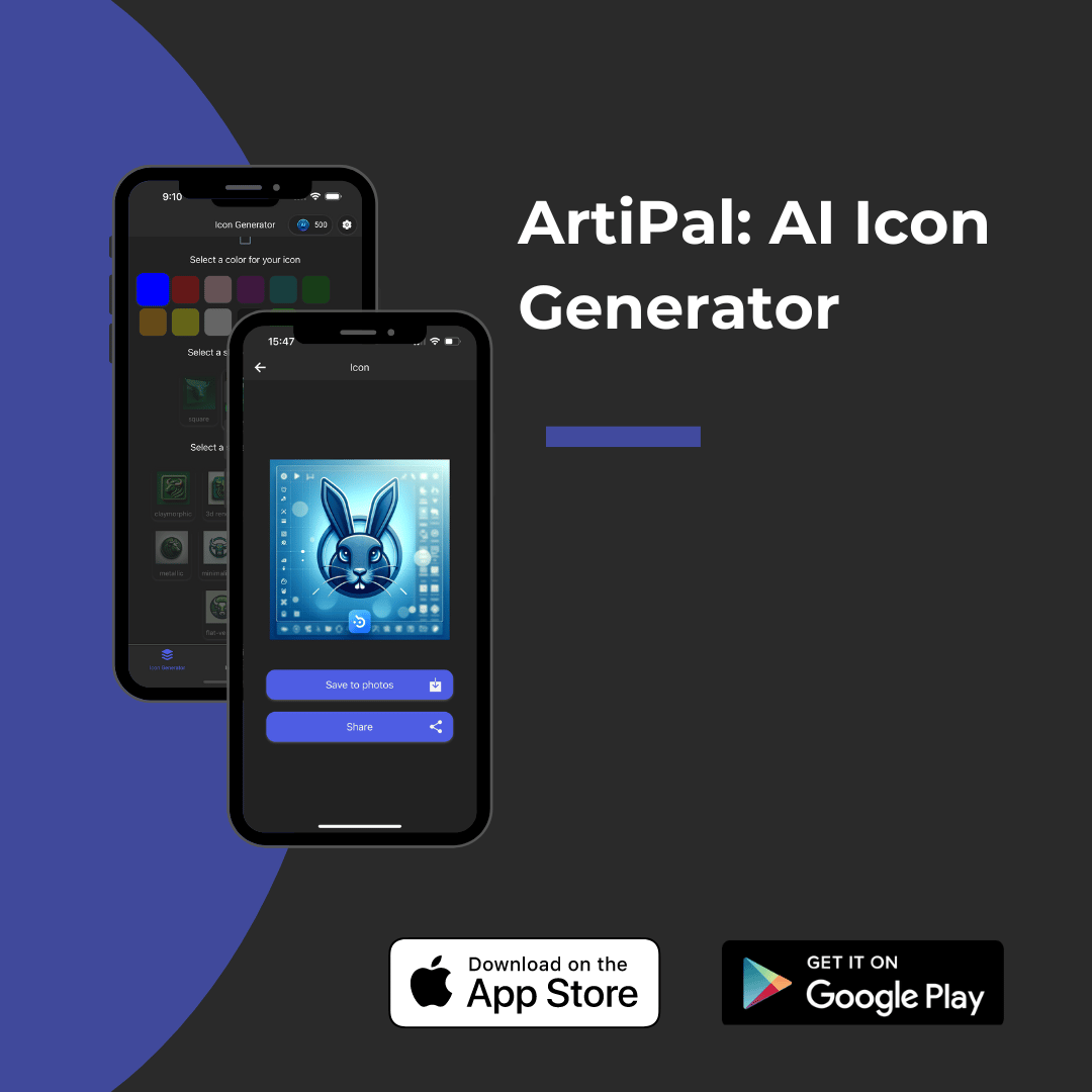 AI Icon Generator & Image, TTS