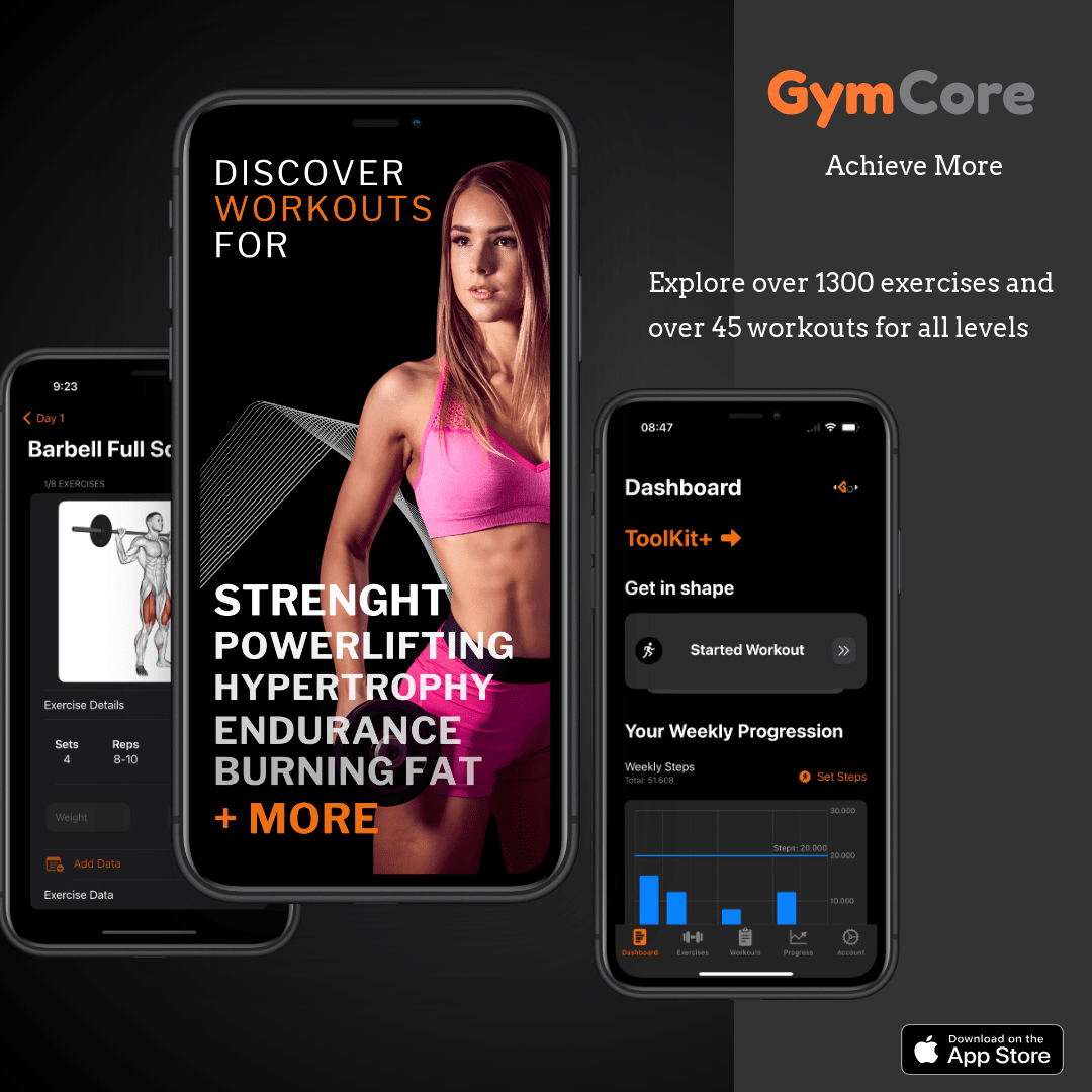 GymCore: Gym Workout Planner